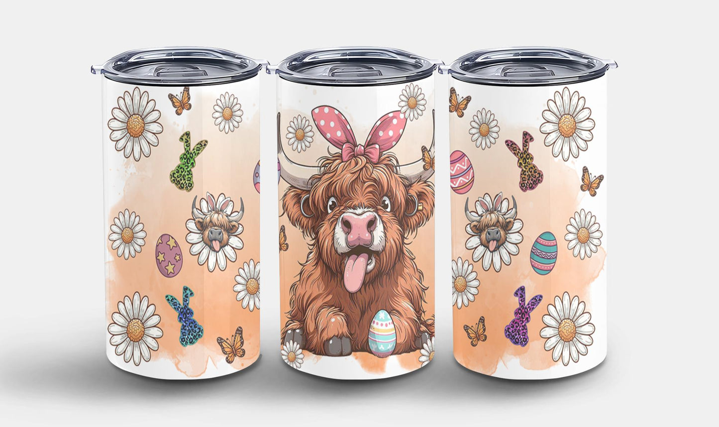Highland Cow Easter-10390 - tumbler