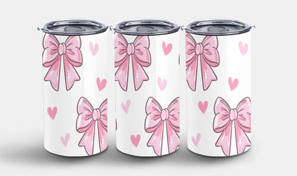 Pink Bow-9988 - tumbler