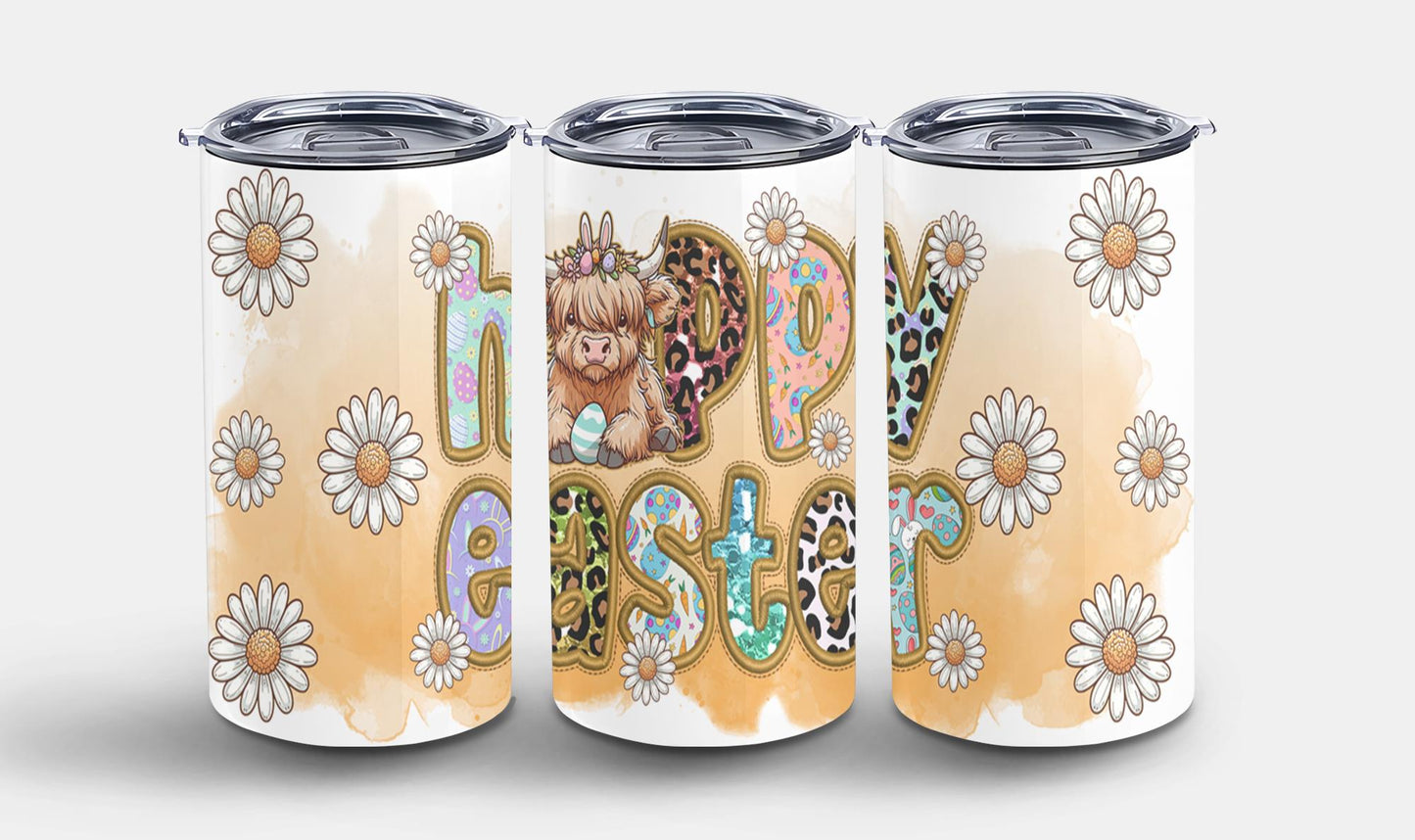 Highland Cow Easter-10395 - tumbler