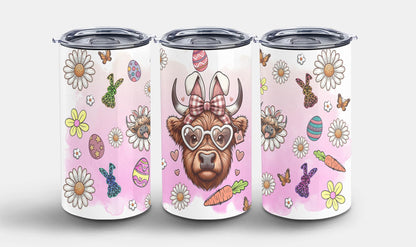 Highland Cow Easter-10388 - tumbler