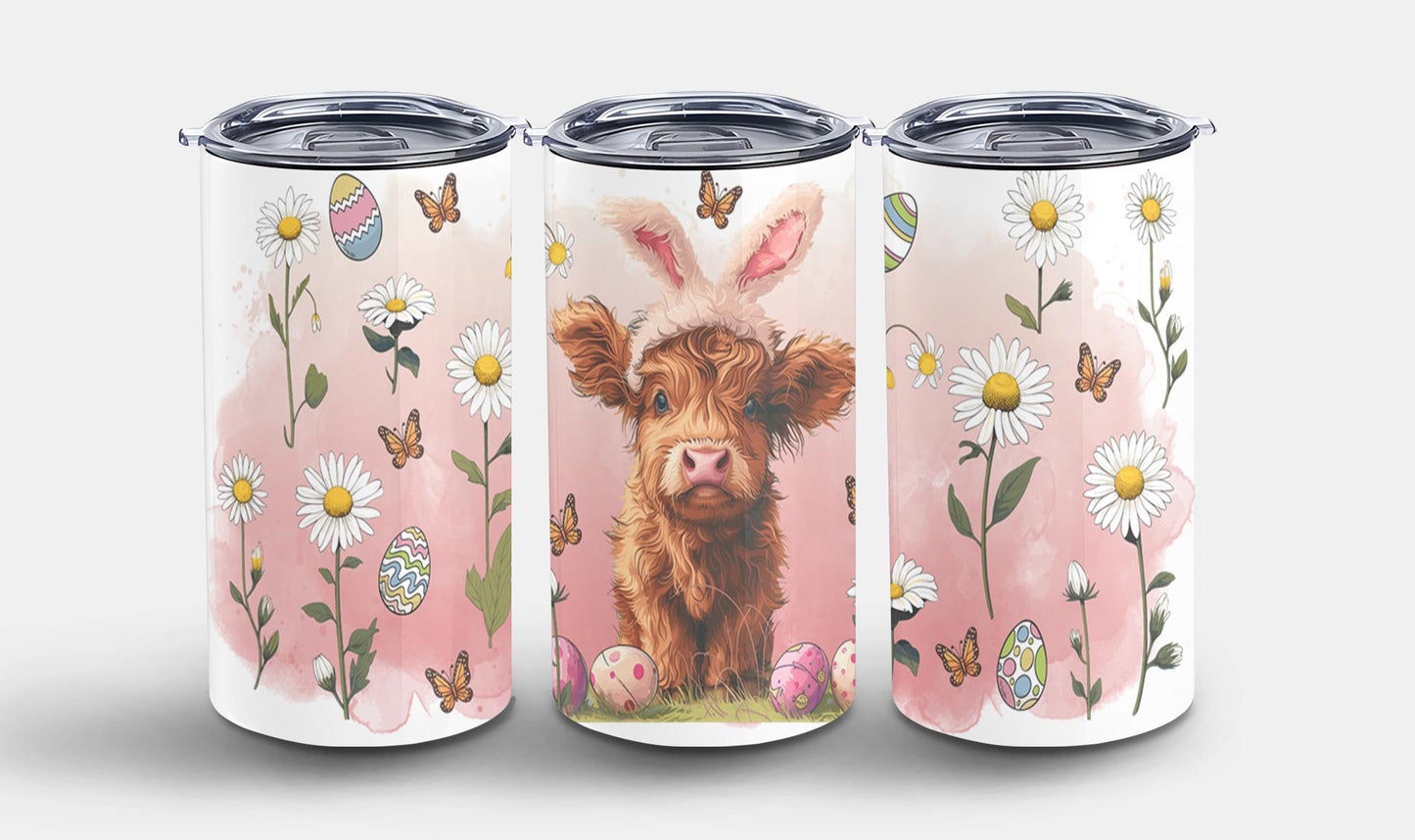 Highland Cow Easter-10369 - tumbler