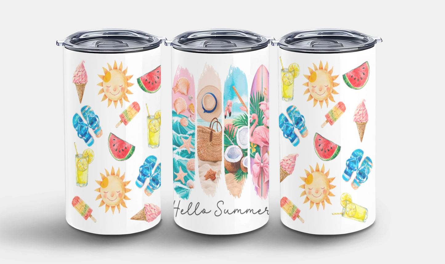 Hello  summer-10663 - tumbler