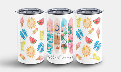 Hello  summer-10663 - tumbler