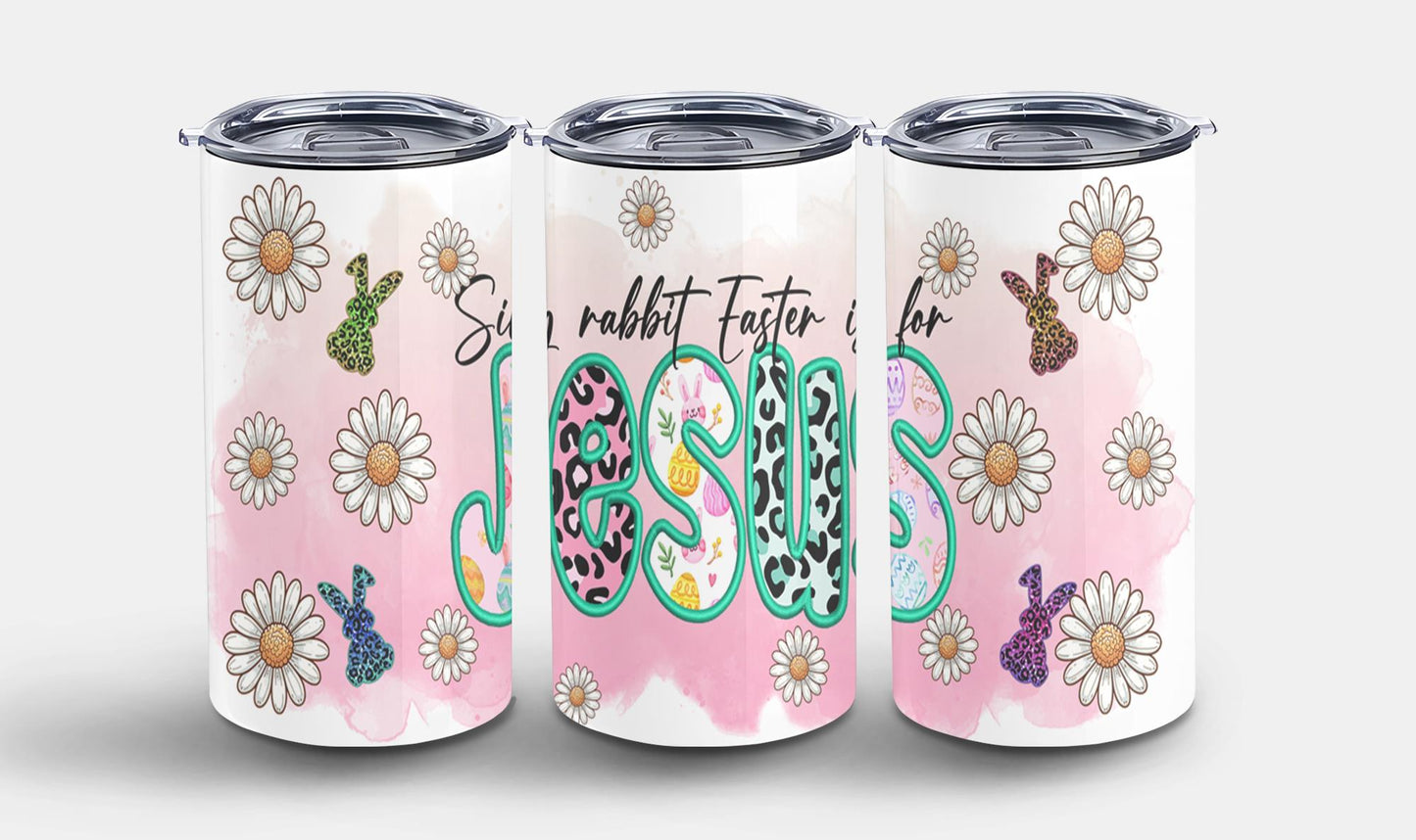Silly Rabbit Easter Is For Jesus-10449 - tumbler