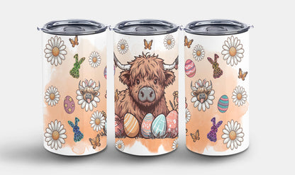 Highland Cow Easter-10375 - tumbler