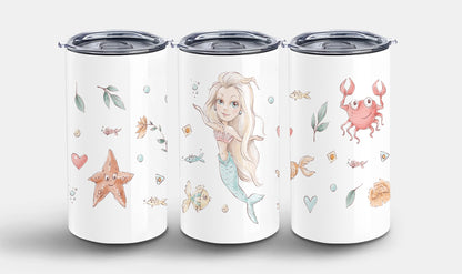 Cute Mermaid-10679 - tumbler