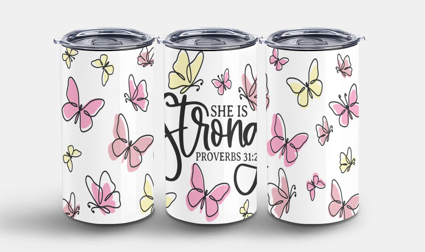 She is Strong-9911 - tumbler