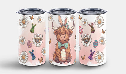 Highland Cow Easter-10391 - tumbler