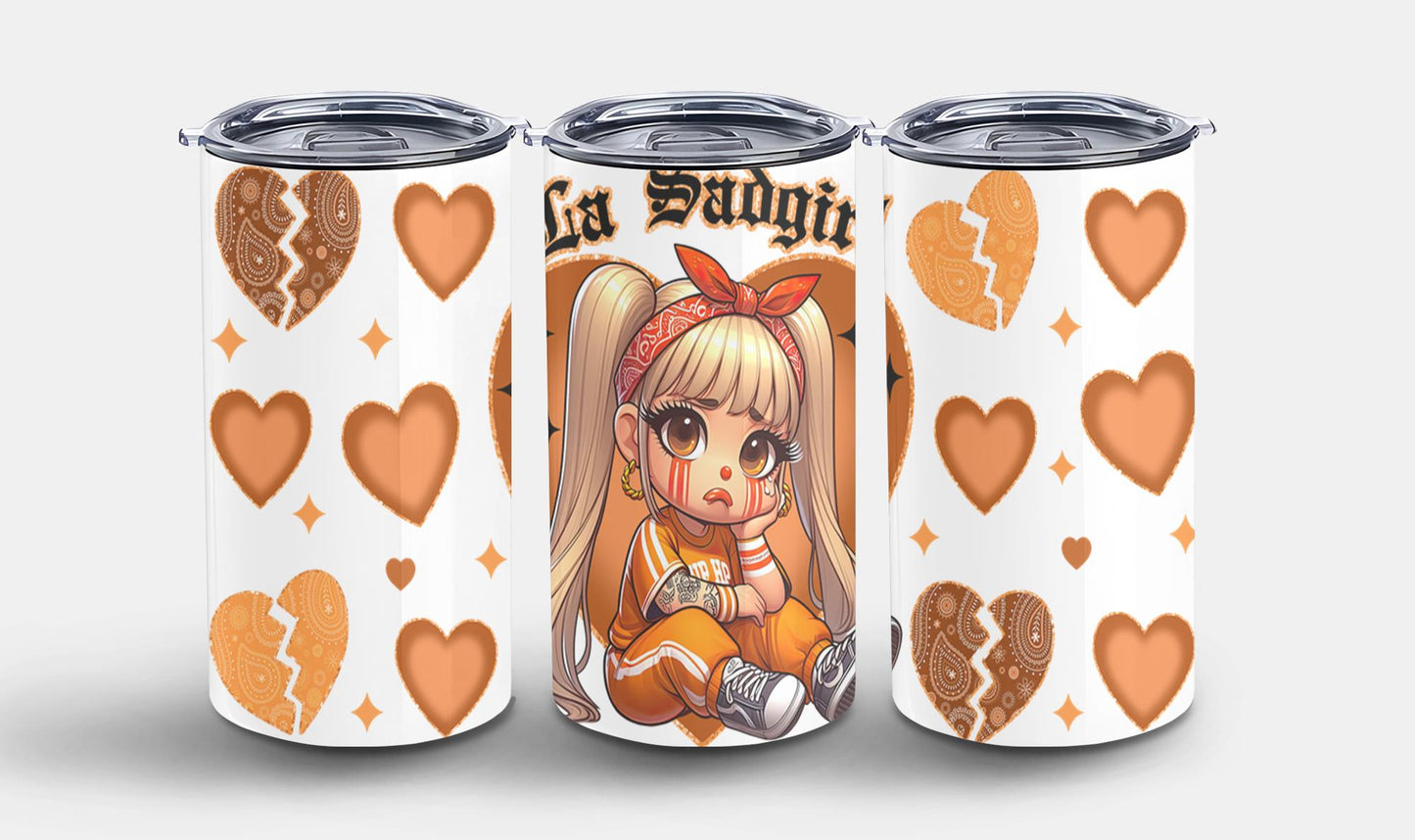 Las Sad Girl-10141 - tumbler
