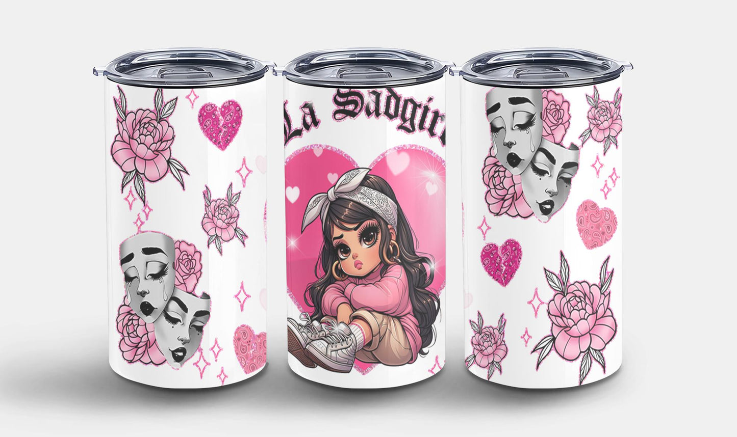 Las Sad Girl-10143 - tumbler