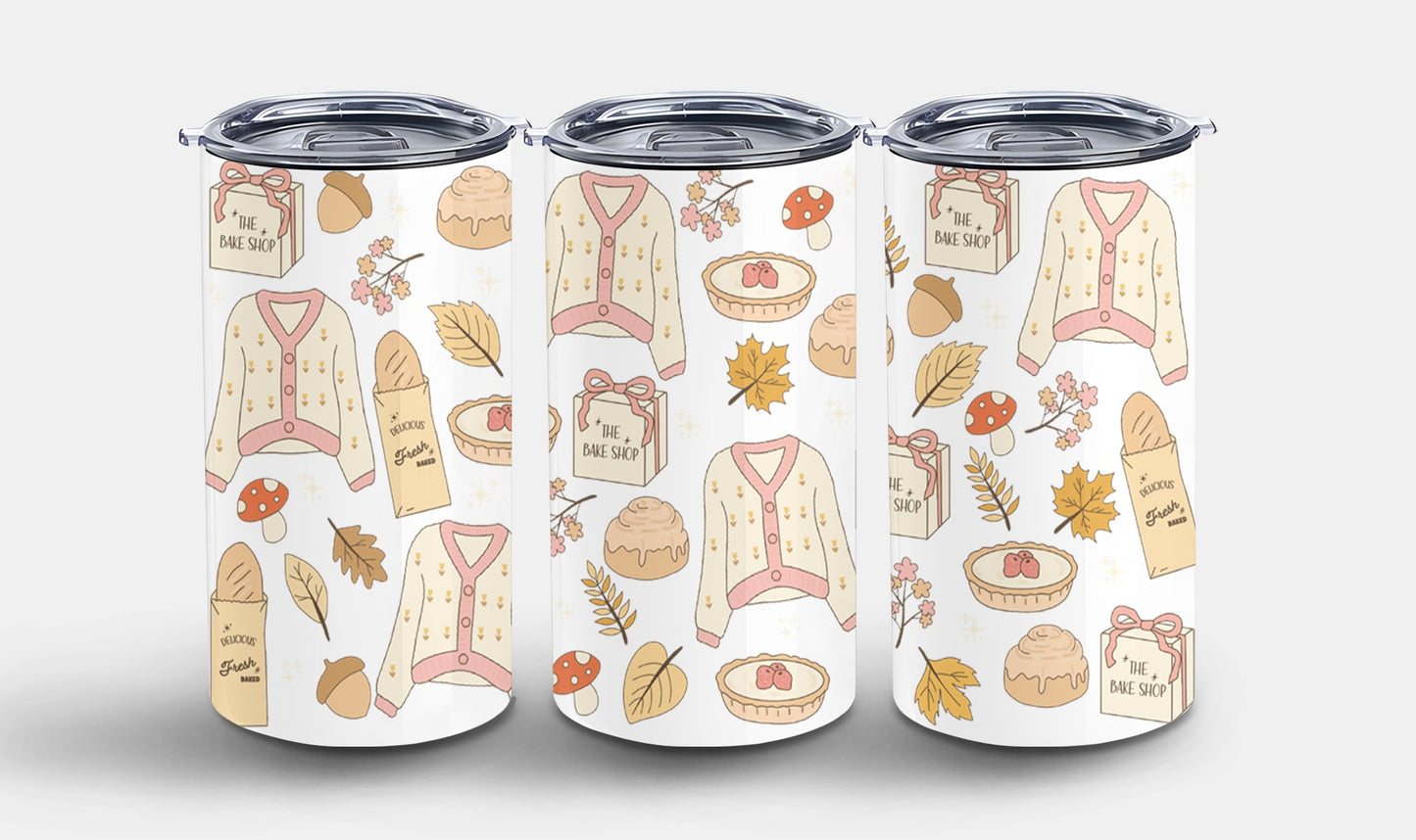 Girly Autumn - tumbler