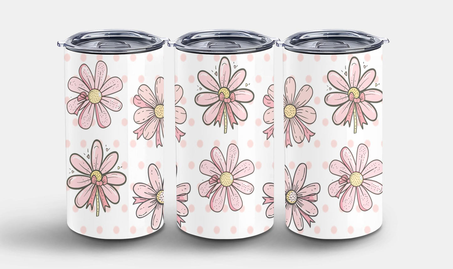 Pink Bow-9991 - tumbler