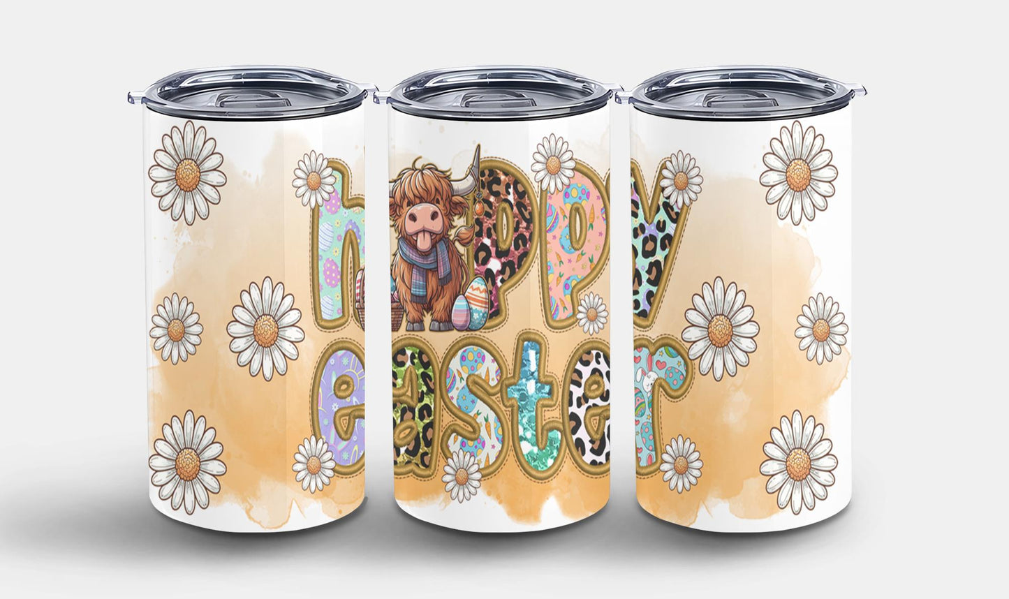 Highland Cow Easter-10396 - tumbler