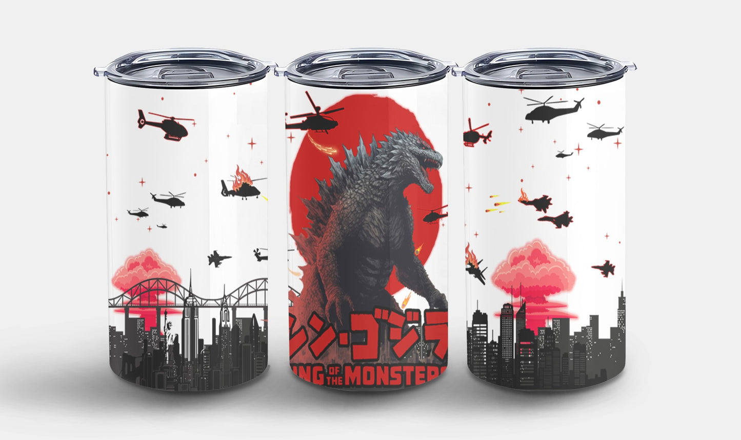 Godzilla - tumbler