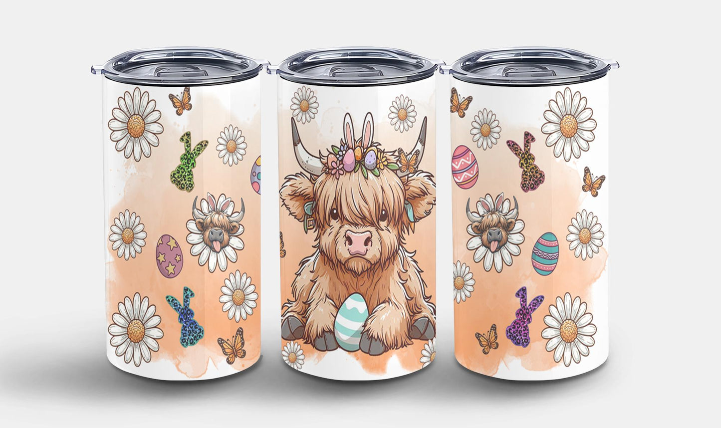 Highland Cow Easter-10378 - tumbler