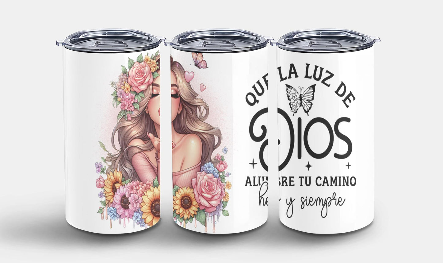 Que La Luz de dios Alumbre tu Camino-10185 - tumbler