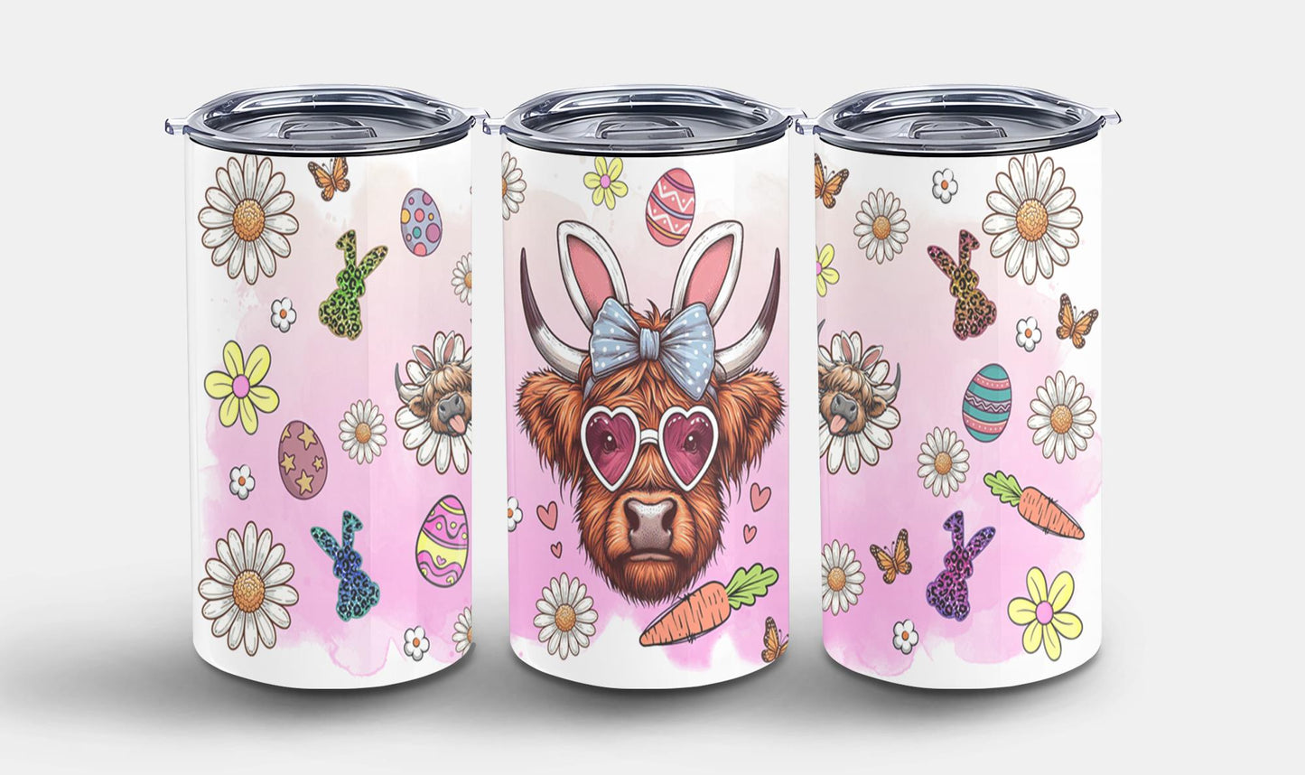 Highland Cow Easter-10399 - tumbler