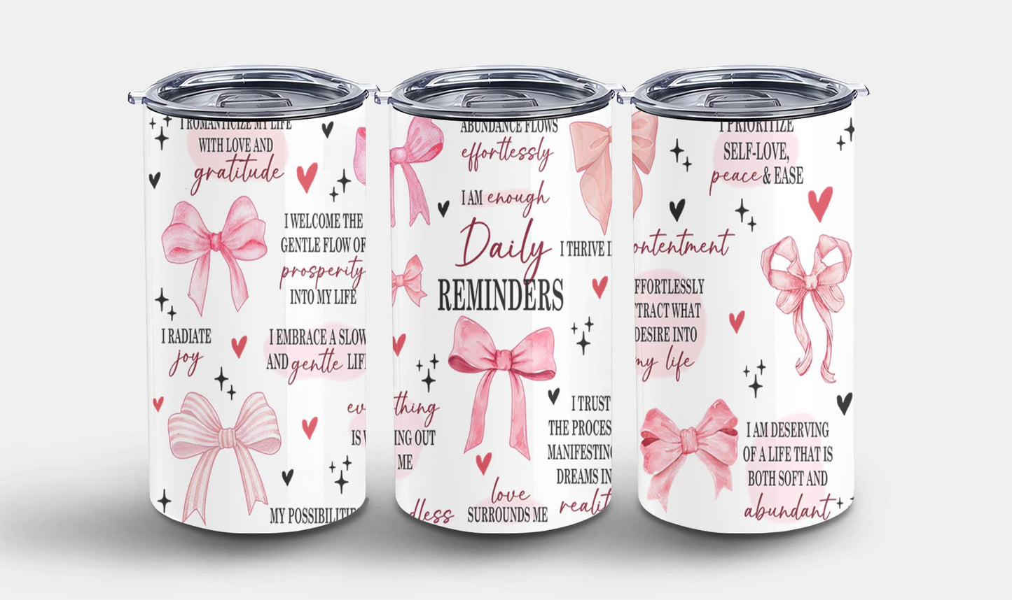 Coquette Daily Reminders-10250 - tumbler