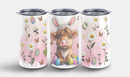 Highland Cow Easter-10403 - tumbler