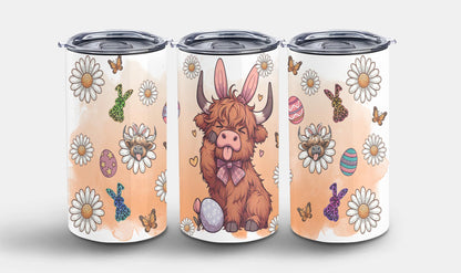 Highland Cow Easter-10373 - tumbler