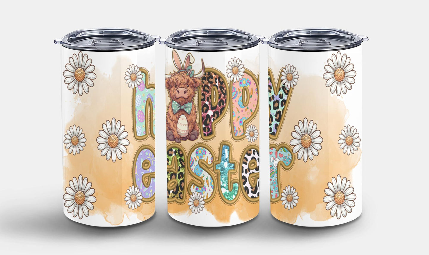 Highland Cow Easter-10398 - tumbler
