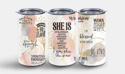 She Is-9912 - tumbler