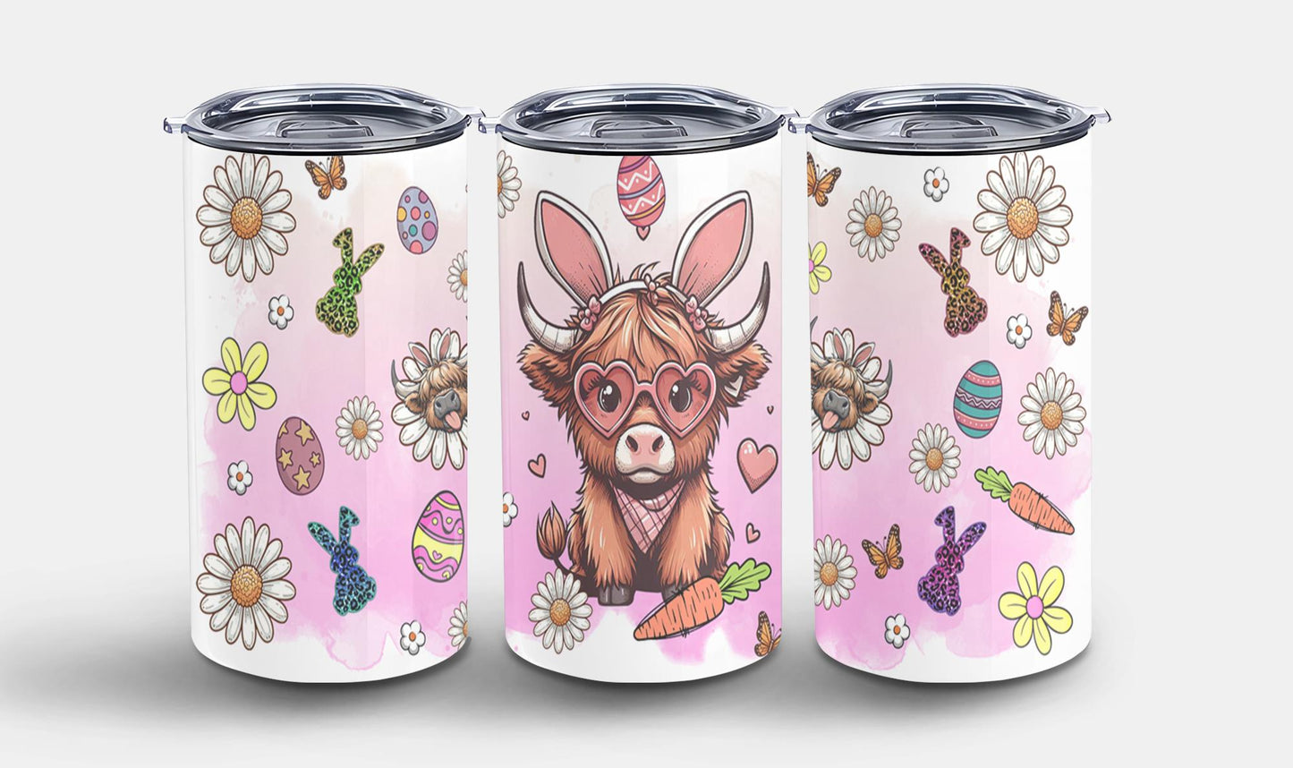 Highland Cow Easter-10366 - tumbler