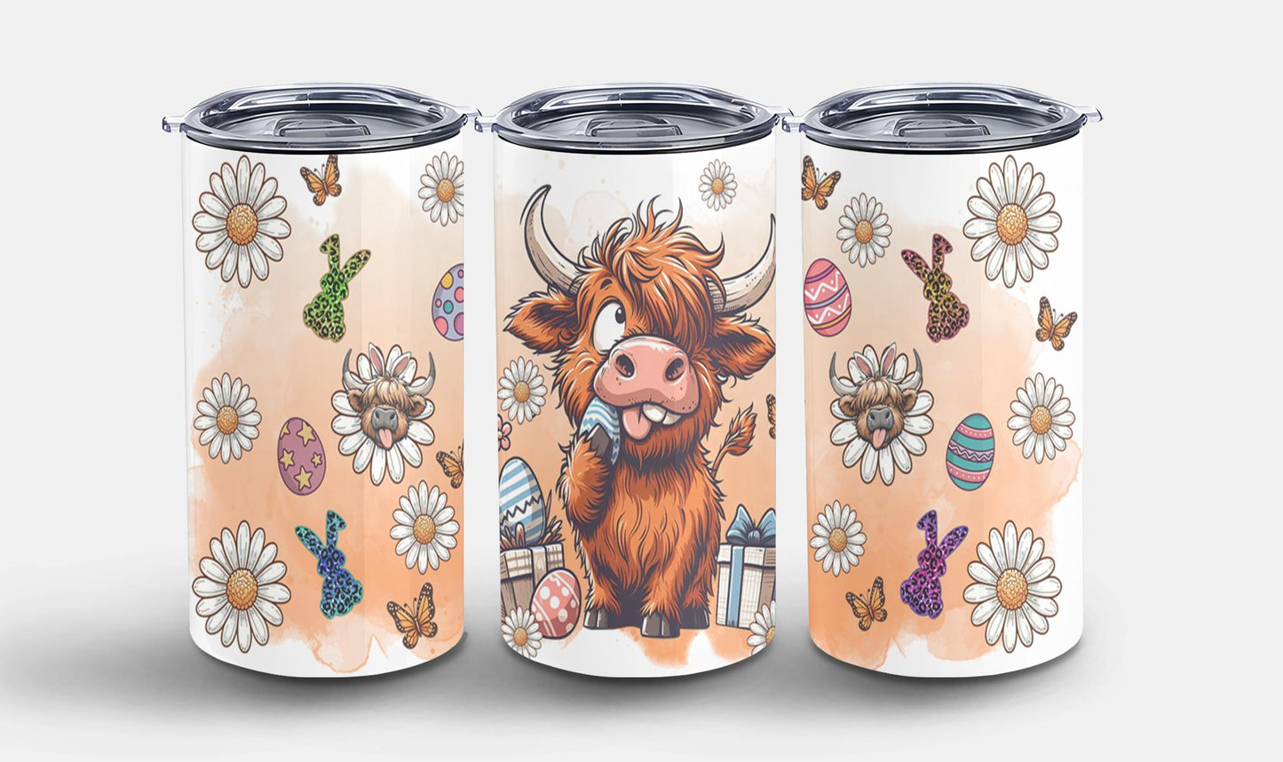 Highland Cow Easter-10384 - tumbler