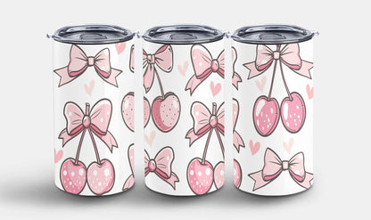 Pink Bow-9992 - tumbler