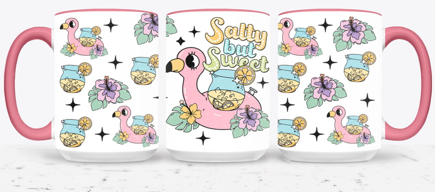 Salty But Sweet Distressed-10667 - mugs