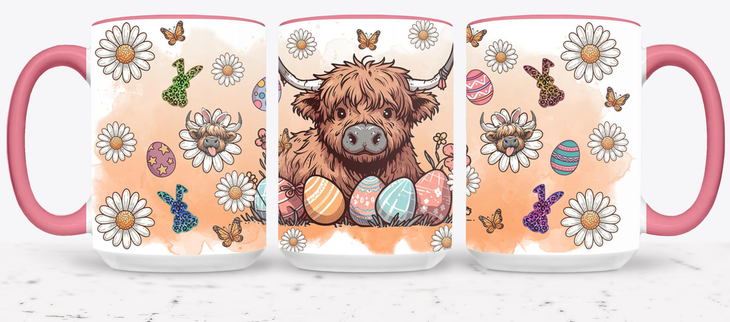 Highland Cow Easter-10375 - mugs