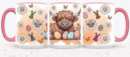 Highland Cow Easter-10375 - mugs
