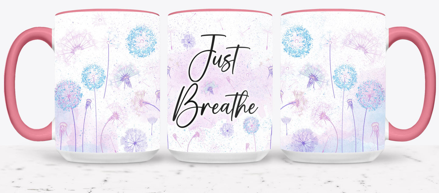Just Breathe - mugs