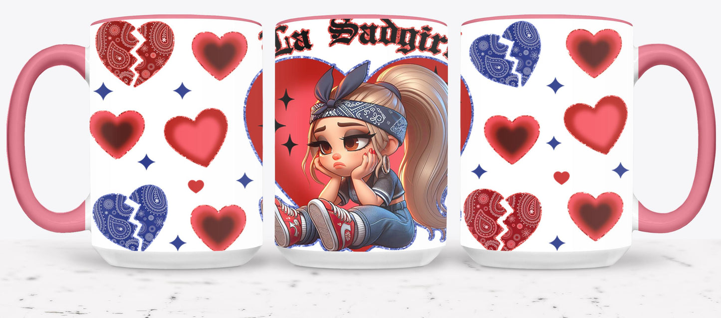 Las Sad Girl-10140 - mugs