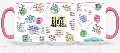 My Daily Bible Affirmation-10216 - mugs