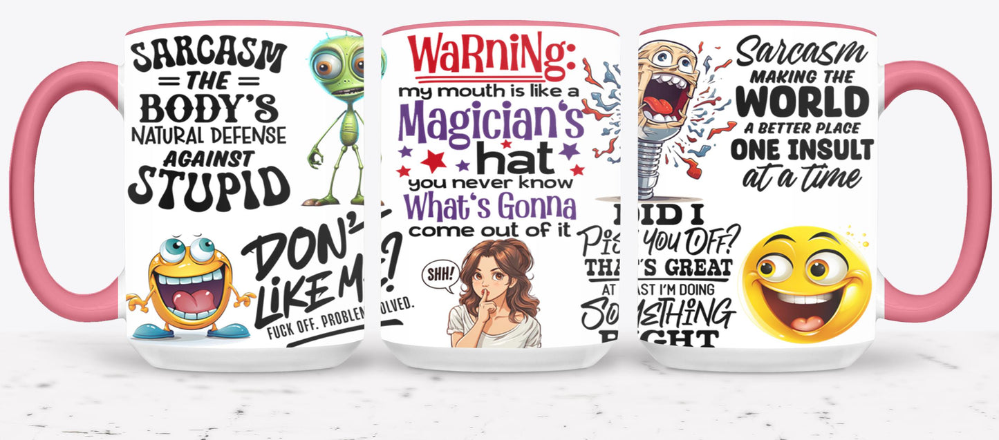 Sarcasm - mugs