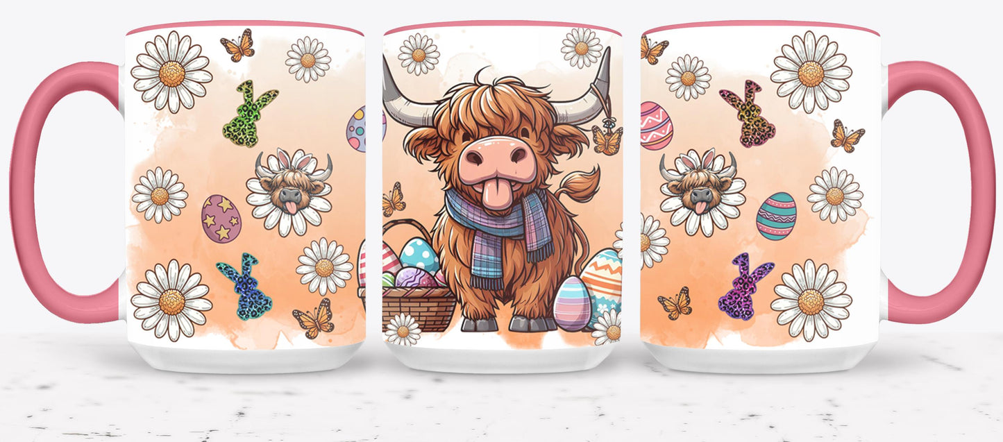 Highland Cow Easter-10386 - mugs