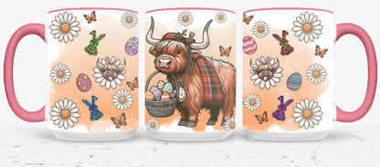 Highland Cow Easter-10382 - mugs