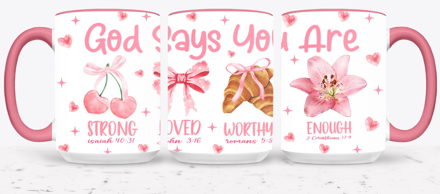 God Says You Are-10255 - mugs