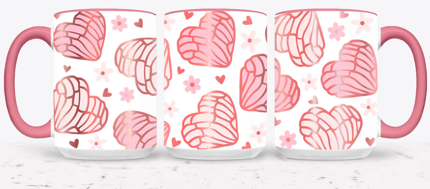 Concha Heart-10097 - mugs