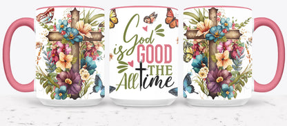 God is Good All the Time-10199 - mugs