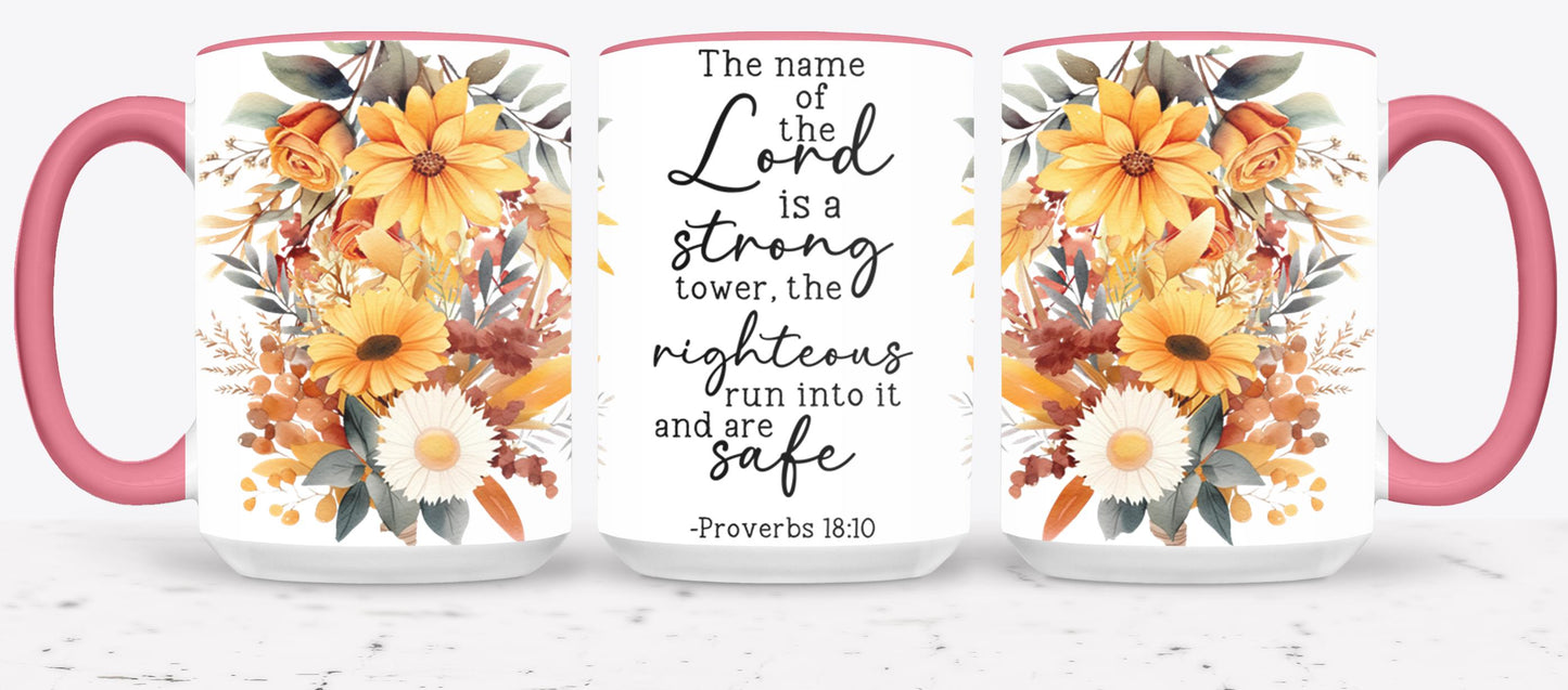 The Lord Is A Strong Tower-10225 - mugs
