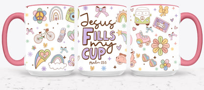 Jesus Fells My Cup-10209 - mugs