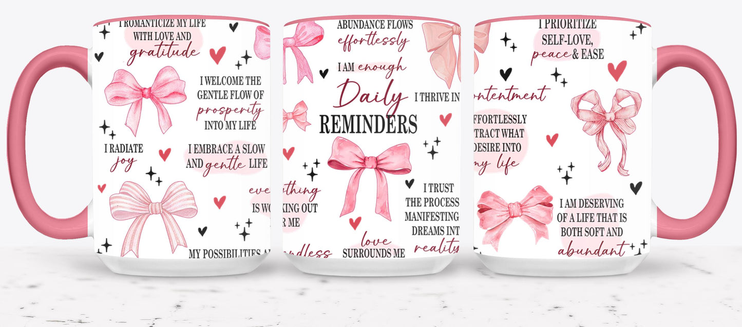 Coquette Daily Reminders-10250 - mugs