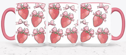 Pink Bow-9986 - mugs