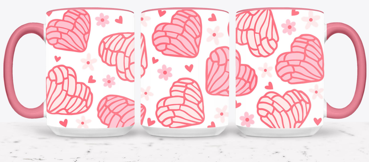 Concha Heart-10098 - mugs