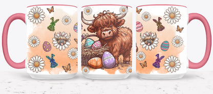 Highland Cow Easter-10372 - mugs