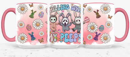 Easter Horror Killer-10330 - mugs