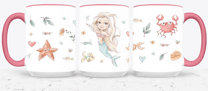 Cute Mermaid-10679 - mugs