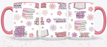 Floral Book Affirmation FULL-9975 - mugs